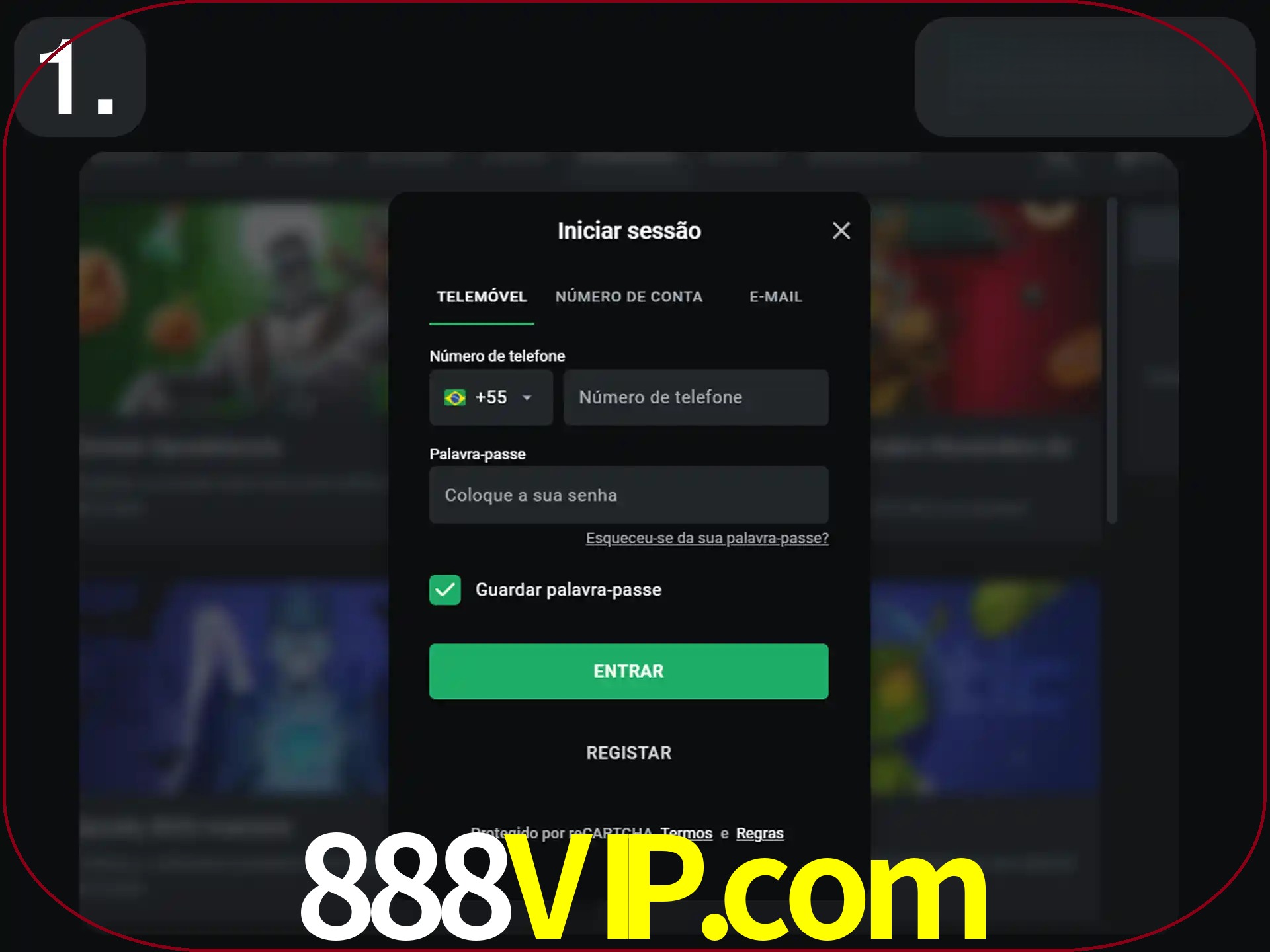 Acesse o site.